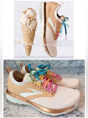 Brooks Women’s Ricochet Sneaker ice cream sprinkles special edition